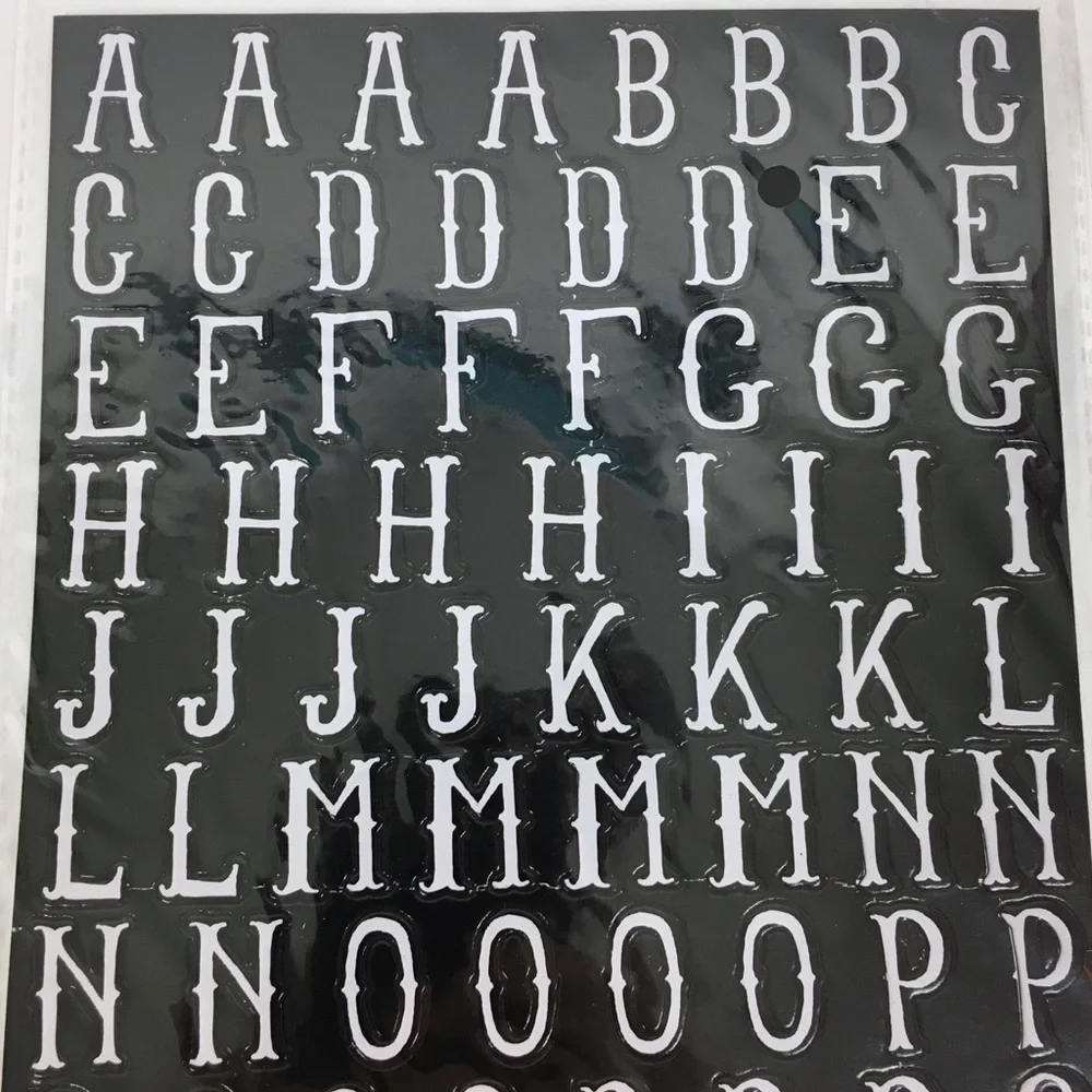 Target halloween alphabet